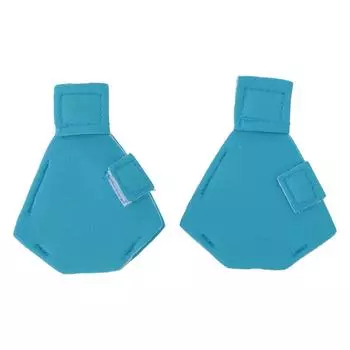 1 пара обуви для домашних животных, водонепроницаемая, износостойкая, защитная обувь для уток, легкая, дышащая M синий