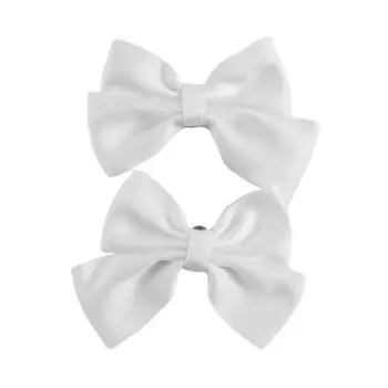 1 пара обуви с бантом и цветком, аксессуары для свадебной невесты, очаровательная обувь с пряжкой, декор, зажимы чёрный