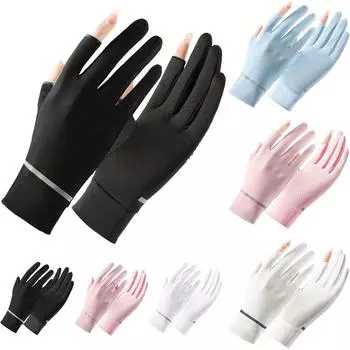 1 пара охлаждающих нарукавников, чехлы для женщин и мужчин, спортивные перчатки для бега, защиты от ультрафиолета, защиты от солнца, для рыбалки, езды на велосипеде, вождения, рукава