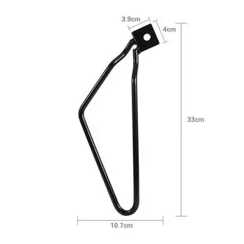1 пара опорных стоек для мотоциклетной седельной сумки, монтажный кронштейн чёрный