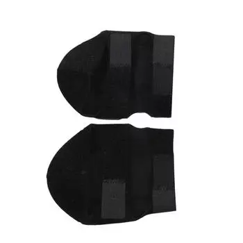 1 пара ортопедических стелек для плоскостопия, средства по уходу за ногами, амортизирующие рукава для свода стопы, прокладки L чёрный