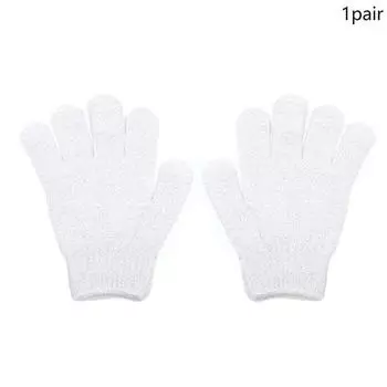 1 пара отшелушивающих перчаток, губка для ванны, средство для удаления омертвевшей кожи тела, щетка для душа для ванной, массажер, скраб, отшелушиватель, волшебная мочалка для купания
