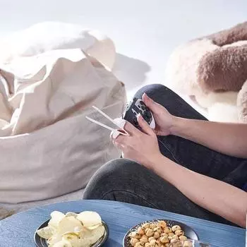 1 пара палочек для еды на палец, пищевые многоразовые палочки для еды для геймеров, щипцы для закусок, инструменты для захвата чипов, держатель для еды светло-зеленый