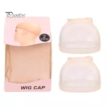 1 пара, парик, шляпа, эластичный, невидимый, дышащий, прозрачный, натуральный, телесный, ультратонкий, женский, парик спереди, синтетические волосы, сетка, чулок бежевый