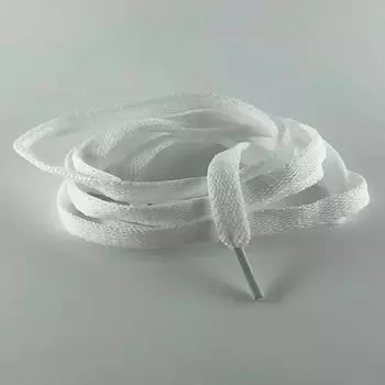 1 пара парусиновых кроссовок унисекс, разноцветные плоские шнурки, шнурки для обуви