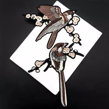 1 пара патчей для ремонта птиц