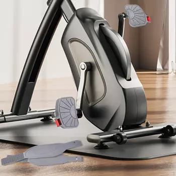 1 пара педалей для велотренажеров 1/2 дюйма или 9/16 дюйма, фитнес-оборудование с регулируемыми ремнями для домашнего офиса 0.56inch Spindle