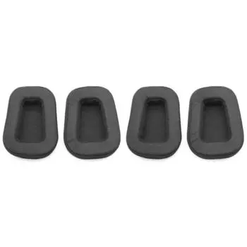 1 пара пенопластовых амбушюр, подушка для наушников для Logitech G633 G933(Сетка из ткани)