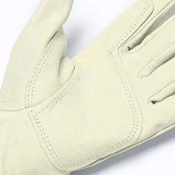 1 пара перчаток для электросварки, кожаные перчатки для сварки, термостойкие защитные рабочие перчатки OneSize