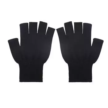 1 пара перчаток для дизайна ногтей, перчатки для защиты от ультрафиолета, защитные перчатки для дизайна ногтей, инструменты для дизайна ногтей, перчатки со светодиодной лампой, маникюрный инструмент для ногтей