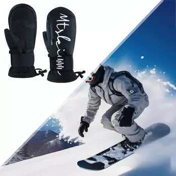 1 пара перчаток для холодной погоды для зимних видов спорта с амортизацией S