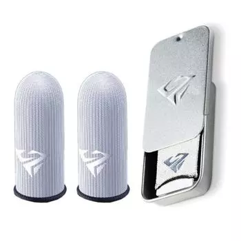 1 пара перчаток для мобильных игр, потонепроницаемые, противоскользящие, для сенсорного экрана, дышащие, игровые, напальчники