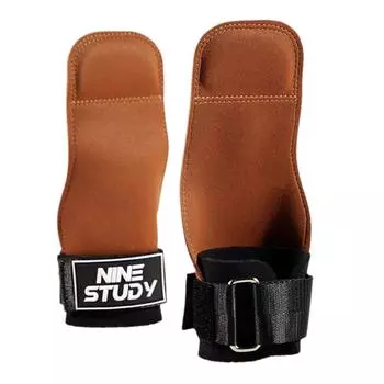 1 пара перчаток для становой тяги, защита ладоней из коровьей кожи, защита запястий для подтягиваний, защита рук для подтягиваний на перекладине, пояс для спины светло-зеленый