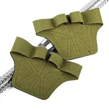 1 пара перчаток для тяжелой атлетики, защита для рук, 4 пальца, для тренировок в спортзале чёрный