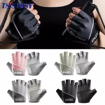 1 пара перчаток для тренировок для мужчин и женщин, перчатки для тренировок для молодежи, перчатки для велоспорта, фитнеса, тяжелой атлетики, тренажерного зала, тенниса S розовый