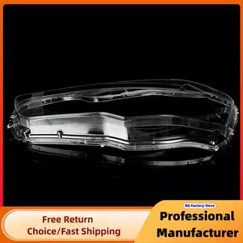 1 пара передних фар линз крышка для Mitsubishi Lancer Ex 2008-2016 прозрачный автомобильный корпус фары прозрачный абажур