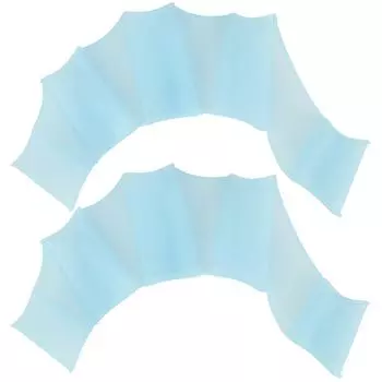 1 пара перепончатых перчаток для плавания с пальцами, ласты для дайвинга, ласты для плавания, весло для рук (M)