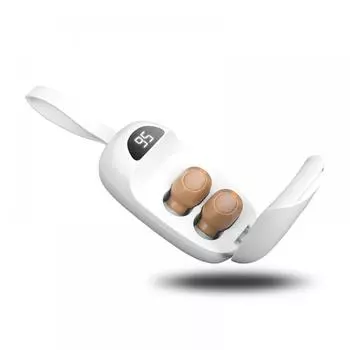 1 пара перезаряжаемых слуховых аппаратов, высококачественный усилитель звука для глухоты, малошумный слуховой аппарат для пожилых людей Hearing Aids A