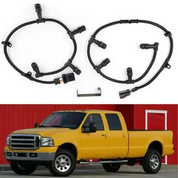 1 пара пластиковых жгутов проводов для автомобилей, безопасные и надежные, дизельный двигатель объемом 6 л