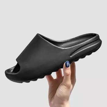 1 пара пляжных сандалий, тапочки для моря, мягкая подошва, толстая подошва, нескользящая женская обувь для ношения на открытом воздухе 42/43