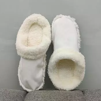 1 пара плюшевых стелек для сабо, съемные моющиеся стельки для тапочек, обеспечивающие необычайное тепло и комфорт в холодную погоду, зимнее нижнее белье для сабо, подкладка для сабо 42 чёрный