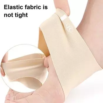 1 пара поддерживающих скоб для свода стопы, ортез для лечения плоскостопия, опущенного свода стопы, мягкий бандаж S