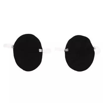 1 пара подмышечных подушечек для одежды, впитывающих пот подмышками чёрный