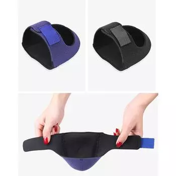 1 пара подпяточников, гелевые подпяточники для лечения боли в пятке, подошвенного фасциита, отличные подпяточники S чёрный