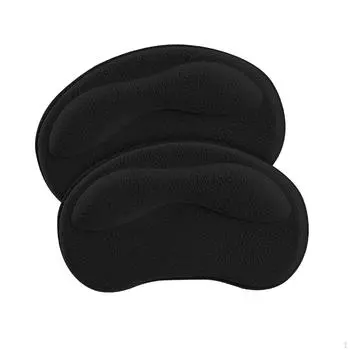 1 пара подушечек для пяток, защитные накладки для ног, нескользящие наклейки для обуви, женские и мужские блистеры чёрный