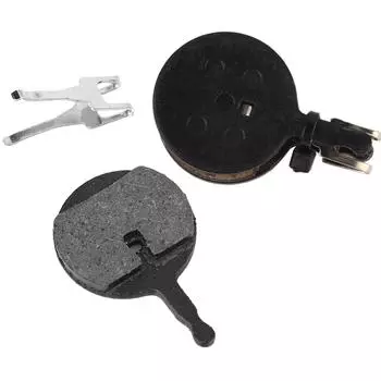 1 пара полуметаллических смоляных колодок для дисковых тормозов горного шоссейного велосипеда