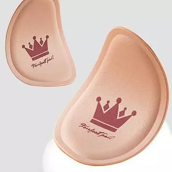 1 пара полустелек для обуви, вставки для передней части стопы, нескользящие подушечки для подошвы