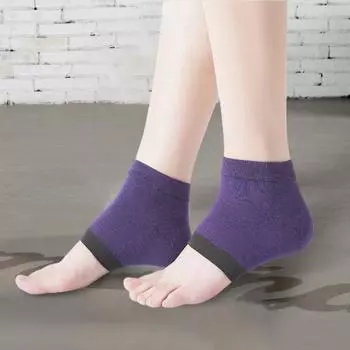 1 пара практичных мини-носков для защиты ног с длительным сроком службы, гель для пяток, спа, антисухие, потрескавшиеся инструменты для ежедневного ношения