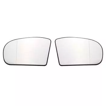 1 пара правого и левого бокового зеркала заднего вида, замена стекла для Mercedes Benz W203 W211 00-06 2038100121 2038101021 белый