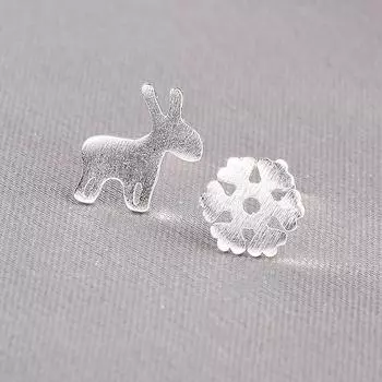 1 пара прекрасных изысканных мини-сережек-гвоздиков для женщин и девочек, милые креативные серьги-гвоздики в виде звезд и цветов, ювелирные аксессуары, подарки