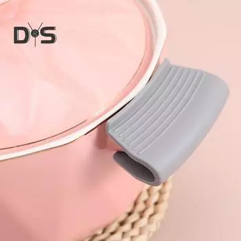 1 пара прихваток для духовки, силиконовые прихватки для кастрюль, термостойкие прихватки для приготовления пищи, прихватки для чугунных кастрюль, сковородок, кухонных принадлежностей серый