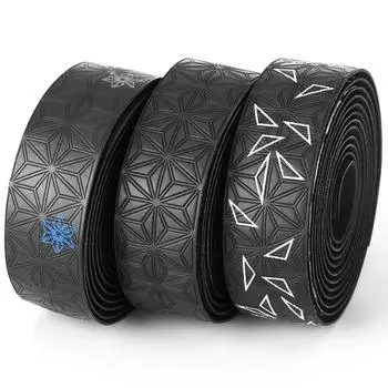 1 пара прочной ленты для ручек велосипеда, лента для ручек шоссейного велосипеда, противоскользящая и ударопрочная лента для ручек и противоударный чехол из полиуретана