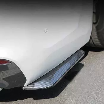 1 пара прочных, простых в установке универсальных автомобильных накладок на задний бампер, аксессуары для предотвращения столкновений, автомобильные принадлежности A