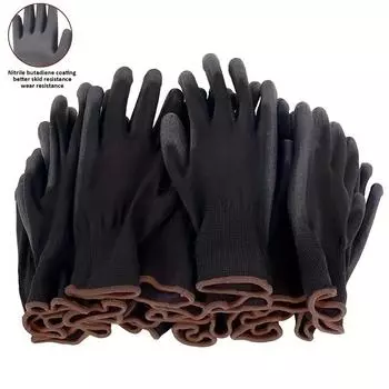 1 пара прочных защитных перчаток — противоскользящие, износостойкие, с защитой от электростатического разряда для садоводства и деревообработки S