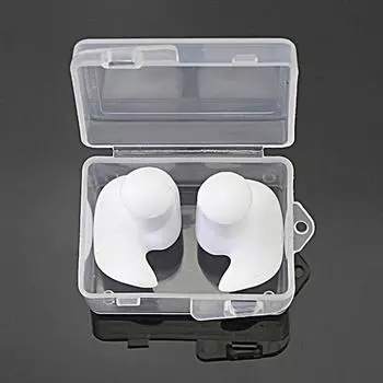 1 пара прочных затычек для ушей, классические портативные текстурированные водонепроницаемые мягкие затычки для ушей жёлтый