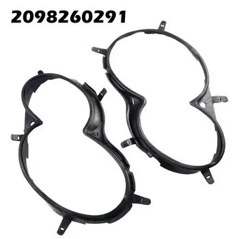 1 пара прокладок фары левая правая для Mercedes W209 CLK 2003-2009 Headlight Slealers Auto Front Lamp Gaskets Kit Black CHINA