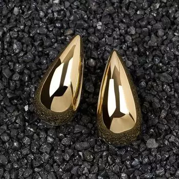 1 пара простых серег с контрастными панелями для женщин, пар, великолепные ювелирные аксессуары для свадебной вечеринки 3.5cm серебряный