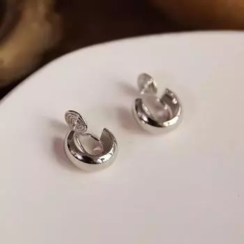 1 пара простых темпераментных клипс для ушей, винтажные милые серьги-клипсы для хряща без проколов для женщин и девочек, ювелирные изделия, аксессуары, подарки A2
