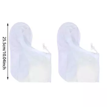 1 пара противоскользящих износостойких бахил для улицы, для велоспорта, многоразовые, складные, дождевики для обуви для женщин и мужчин S белый