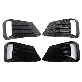 1 пара противотуманных фар решетка крышка отделка передний бампер крепление замена для 3 серии G20 G21 LCI Sport 2 ZST620 Glossy Black