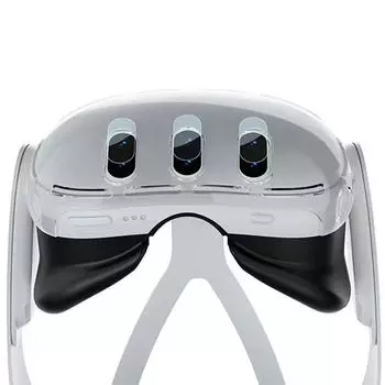1 пара прозрачных защитных пленок для линз Meta Quest 3 VR, водонепроницаемая, с защитой от отпечатков пальцев и царапин