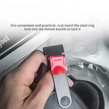 1 пара пряжек для мотоциклетного шлема, противоугонная быстросъемная застежка, безопасный соединитель, аксессуары для мотоциклов серебряный