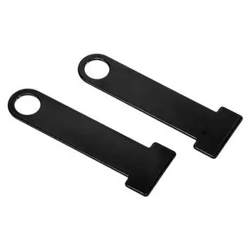 1 пара пряжек для мотоциклетного шлема, противоугонный быстросъемный соединитель серебряный