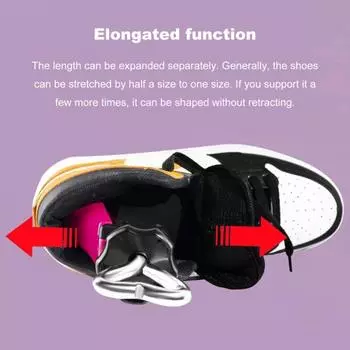 1 пара расширителей для обуви для широких ног, регулируемый расширитель для обуви, облегчает фасциит, косточку большого пальца стопы L