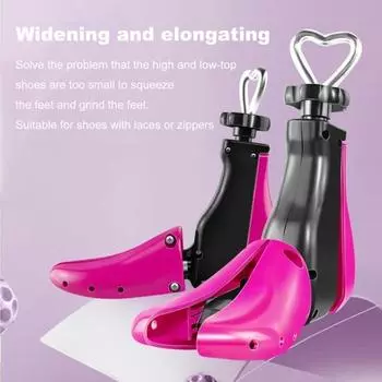 1 пара расширителей для обуви для широких ног, регулируемый расширитель для обуви, облегчает фасциит, косточку большого пальца стопы L