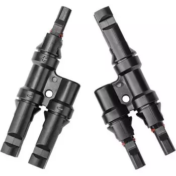 1 пара разъемов для ответвлений солнечных батарей Y-образный разъем для параллельного соединения между солнечными панелями FMM+MFF